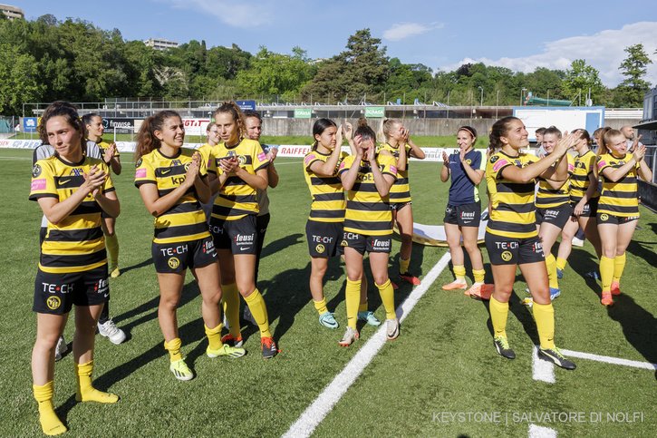 Football: L'équipe féminine d'YB s'arrête en demi-finale