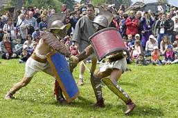 Les combats de gladiateurs de retour à Avenches