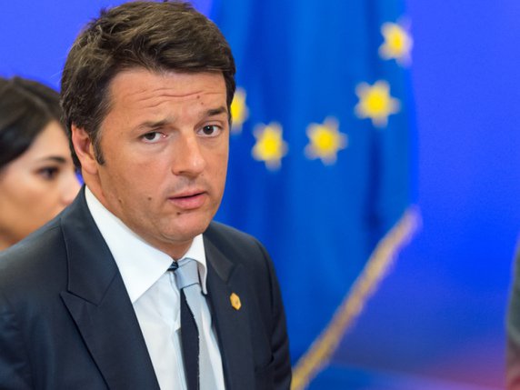 Matteo Renzi en quête d'un nouvel élan pour l'Europe © KEYSTONE/AP/GEERT VANDEN WIJNGAERT