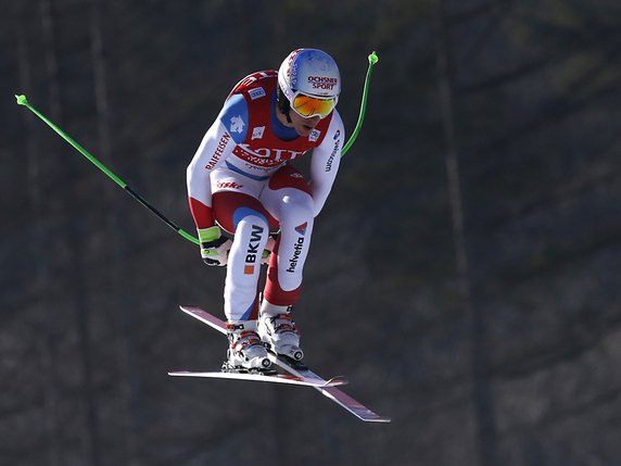 Carlo Janka est de retour au sommet. © KEYSTONE/AP/LEE JIN-MAN