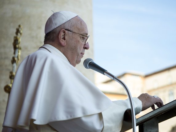 Le pape a évoqué le trafic de drogue qui gangrène le Mexique dans son oraison dimanche (archives). © KEYSTONE/AP L'Osservatore Romano