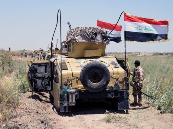 L'armée irakienne a lancé lundi une offensive sur Falloujah. © KEYSTONE/EPA/NAWRAS AAMER