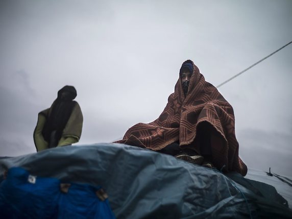 Entre 4000 et 5000 migrants vivent actuellement dans la «Jungle» de Calais et ses alentours, dans le nord de la France, dans l'espoir de rejoindre la Grande-Bretagne (archives). © KEYSTONE/EPA/YOAN VALAT