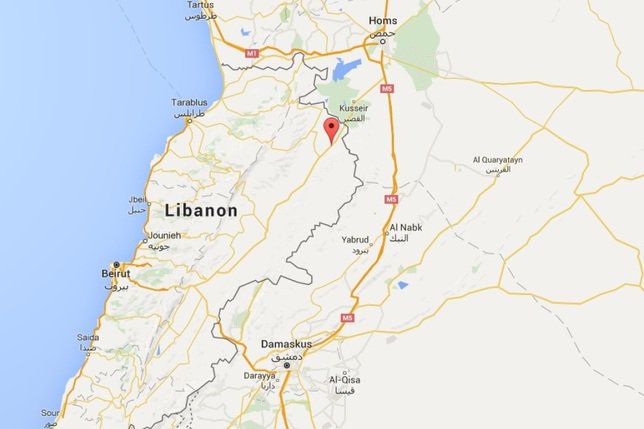 Les kamikazes ont frappé Qaa, un village libanais à 04h00 du matin (03h00 en Suisse). Au moins 6 personnes ont perdu la vie. © googlemaps