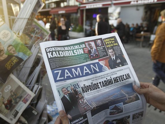 Le journal Zaman décimé en Turquie (archives) © KEYSTONE/EPA/DENIZ TOPRAK