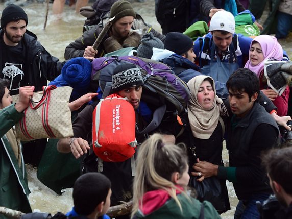 Juncker craint un nouvel afflux de réfugiés aux portes de l'Europe si l'accord avec la Turquie s'effondre (archives). © KEYSTONE/EPA/NAKE BATEV