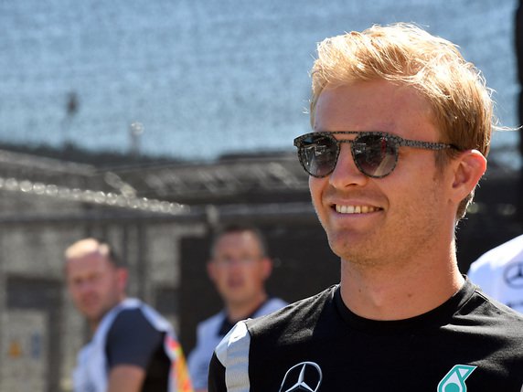 Grand sourire pour Nico Rosberg © KEYSTONE/AP/GEERT VANDEN WIJNGAERT