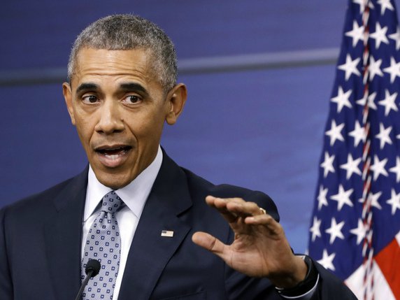 En deux mandats, le président américain Barack Obama a exercé son droit de grâce 673 fois, soit davantage que ses dix derniers prédécesseurs à la Maison Blanche. © KEYSTONE/AP/JACQUELYN MARTIN