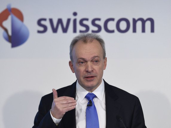 Le bilan de Siroop sera tiré dans deux ans, a déclaré le patron de Swisscom Urs Schaeppi (archives). © KEYSTONE/VALERIANO DI DOMENICO