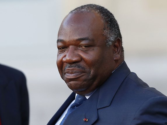 La validation de la réélection du président Ali Bongo Ondimba n'a pas suscité d'enthousiasme international (archives). © KEYSTONE/AP/FRANCOIS MORI