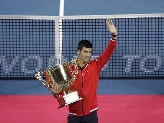 Djokovic a triomphé 6 fois à Pékin © KEYSTONE/AP/ANDY WONG