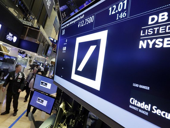 Le spectre de Deutsche Bank a hanté Wall Street vendredi (archives) © KEYSTONE/AP/RICHARD DREW