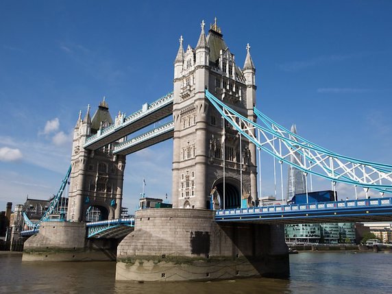 Vieux de 122 ans, le Tower Bridge, un pont basculant, doit subir d'importants travaux de rénovation. © KEYSTONE/EPA/DANIEL LEAL-OLIVAS
