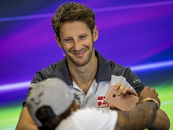 Romain Grosjean courra dimanche son 100e GP de F1 © KEYSTONE/EPA/SRDJAN SUKI