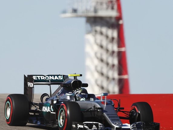 Nico Rosberg: meilleur temps vendredi à Austin © KEYSTONE/EPA/LARRY W. SMITH