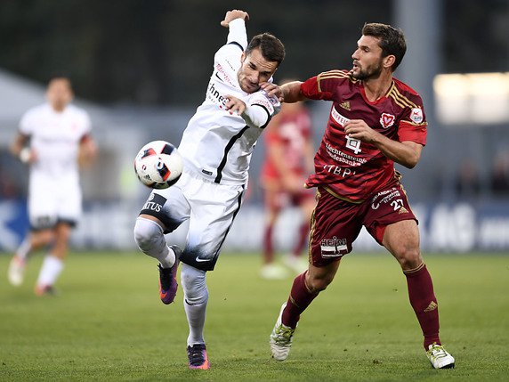 Dejan Sorgic (en blanc) a été incisif et réaliste © KEYSTONE/NICK SOLAND