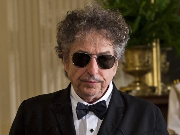 Le chanteur américain Bob Dylan évite les médias depuis l'attribution du prix Nobel de littérature le 13 octobre (archives). © KEYSTONE/EPA FILE/JIM LO SCALZO