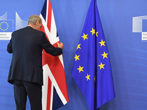 Le ministre britannique des Transports, Chris Grayling, s'est dit convaincu que le Royaume-Uni pourrait conclure un accord de libre-échange avec l'Union européenne après en être sortie (archives). © KEYSTONE/AP/GEERT VANDEN WIJNGAERT