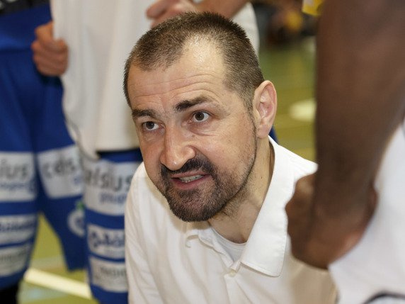 Petar Aleksic, entraîneur de Fribourg Olympic © KEYSTONE/SALVATORE DI NOLFI