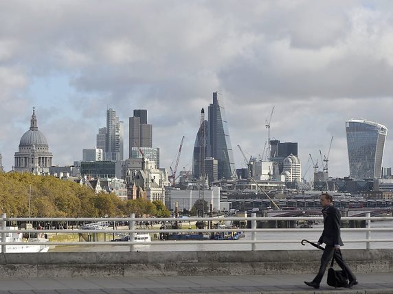 Selon Jerjoen Dijsselbloem, aucune place financière ne remplacera à elle seule la City de Londres (archives). © KEYSTONE/EPA/HANNAH MCKAY