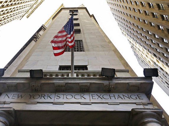Wall Street a terminé en très légère baisse (archives). © KEYSTONE/AP/RICHARD DREW