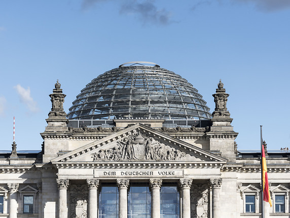 L'Allemagne est restée le principal partenaire commercial de la Suisse l'an passé, loin devant les Etats-Unis, l'Italie, la France et la Chine (photo symbolique). © KEYSTONE/CHRISTIAN BEUTLER