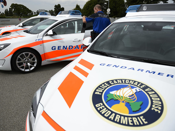 La police vaudoise a élucidé la mort violente de Corsier-sur-Vevey (VD). © KEYSTONE/LAURENT GILLIERON
