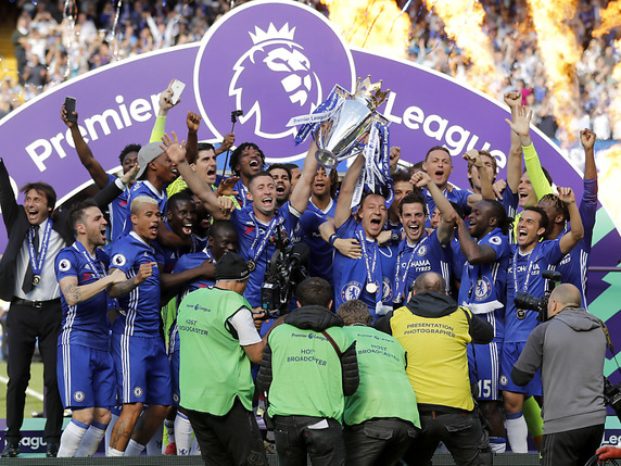 Pas de parade pour les joueurs de Chelsea © KEYSTONE/AP/FRANK AUGSTEIN