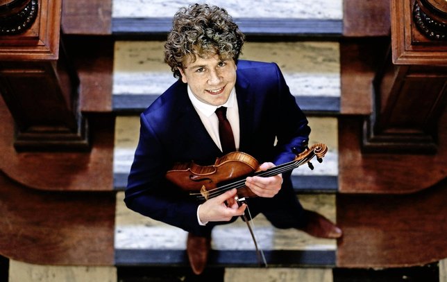 Originaire de Kilkenny, le violoniste  Patrick Rafter achève  actuellement sa formation  à l'Académie Menuhin  à Rolle.  © DR