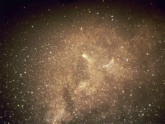 Jusqu'à la moitié des atomes de la Voie lactée provient d'autres galaxies (archives). © KEYSTONE/AP