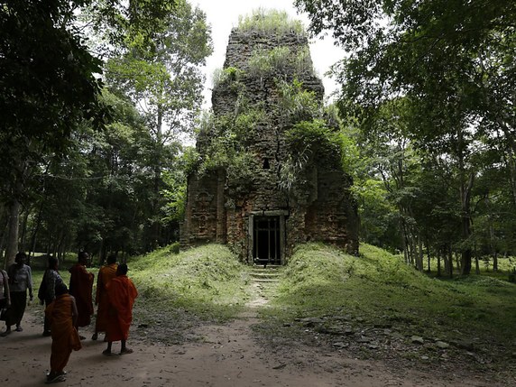Le nom du site, Sambor Prei Kuk, signifie en khmer "le temple dans la forêt luxuriante" (archives). © KEYSTONE/EPA/MAK REMISSA