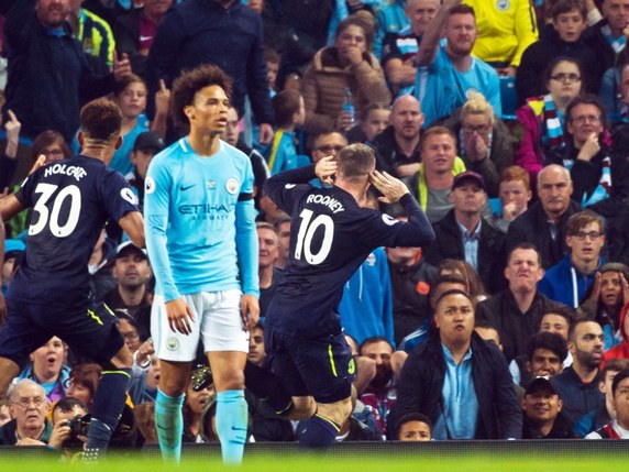 Rooney a inscrit son 200e but en Premier League © KEYSTONE/EPA/PETER POWELL