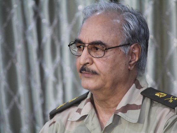 L'attaque contre une position de l'Armée nationale libyenne (ANL), loyale au maréchal Khalifa Haftar (archives). © KEYSTONE/EPA/MOHAMMED ELSHAIKY