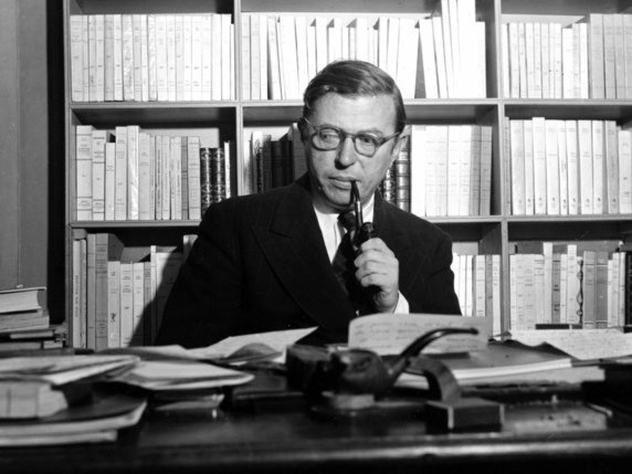L'écrivain et philosophe Jean-Paul Sartre a refusé de recevoir le prix Nobel de littérature le 22 octobre 1964. © KEYSTONE/AP/STR