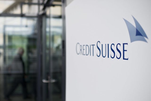 Le logo de Credit Suisse (archives)