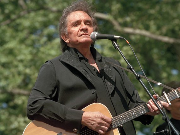 Johnny Cash est décédé en 2003 à Nashville (archives). © KEYSTONE/AP/JOE TABACCA
