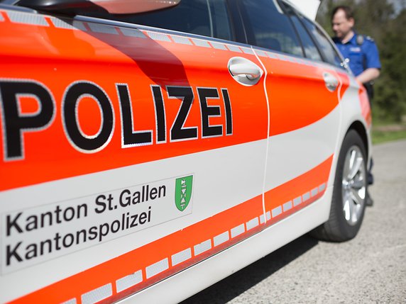 Une femme a été retrouvée morte après un homicide vendredi à St-Gall. © KEYSTONE/GIAN EHRENZELLER