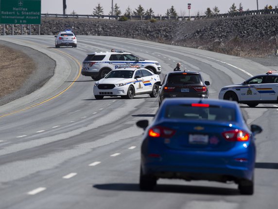 Le jeune homme a été intercepté sur une autoroute de l'Ontario (archives). © KEYSTONE/AP/Andrew Vaughan