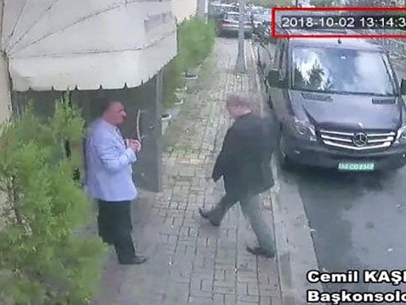 Jamal Khashoggi a été tué au consulat d'Arabie saoudite à Istanbul (archives). © KEYSTONE/AP CCTV via Hurriyet