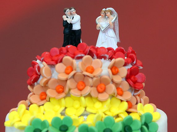 Le mariage pour tous sera débattu mercredi au National (archives). © KEYSTONE/DPA/A2955/_WOLFGANG KUMM
