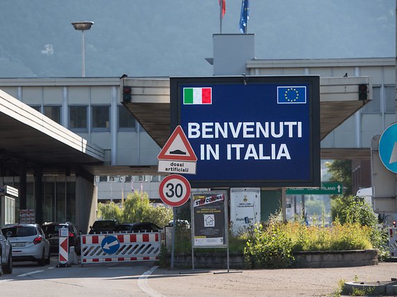 L'Italie a décidé de lever les restrictions d'entrée aux voyages intérieurs Schengen au 3 juin. © KEYSTONE/Ti-Press/Alessandro Crinari