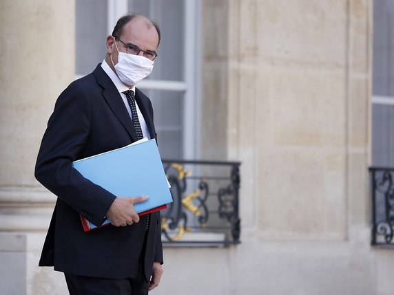 Le Premier ministre français Jean Castex annonce jeudi de nouvelles mesures (archives). © KEYSTONE/EPA/YOAN VALAT