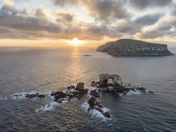 L'archipel des Galapagos se situe à 1000 km au large de la côte équatorienne (archives). © KEYSTONE/AP simonjpierce.com/SIMON PIERCE
