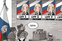 Le peuple russe se rend aux urnes