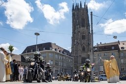 Pèlerinage: Plus d’un millier de motards convergeront vers la cathédrale de Fribourg