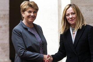 Viola Amherd : L'Italie nous soutient pour négocier avec l'UE