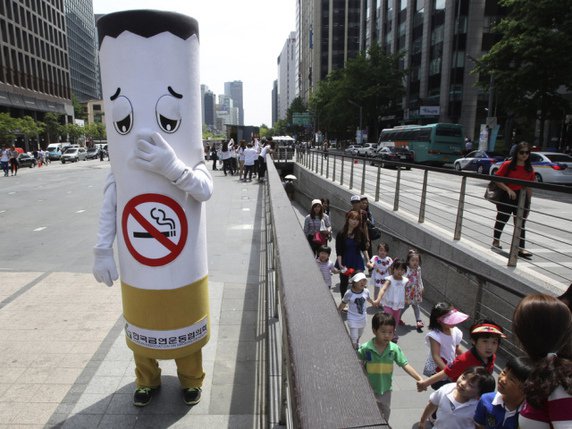 Campagne anti-tabac à Séoul (archives)