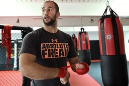 Volkan Oezdemir, combattant d'Arts Martiaux Mixtes (MMA)
