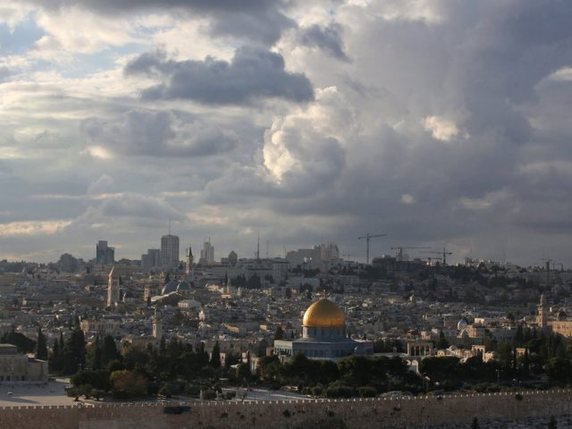 Vue panoramique sur Jérusalem et le Dôme du rocher (archives)