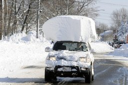 Tempête de neige dans le nord-est des Etats-Unis